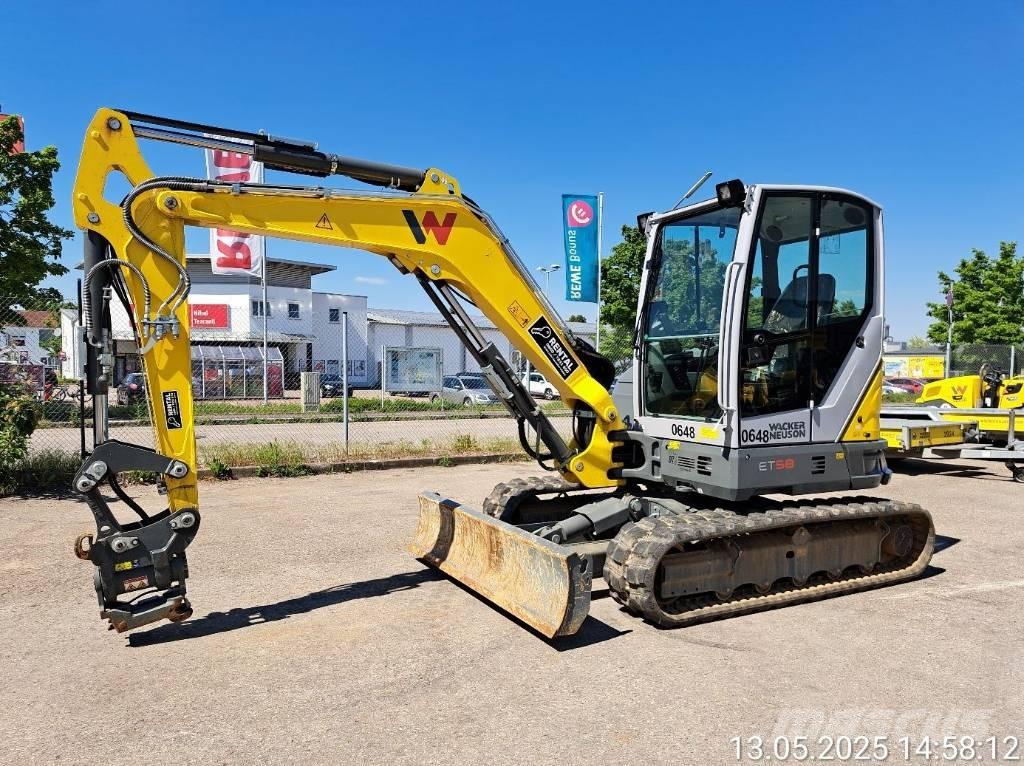 Wacker Neuson ET58 大型油圧ショベル12t以上（パワーショベル・ユンボ）