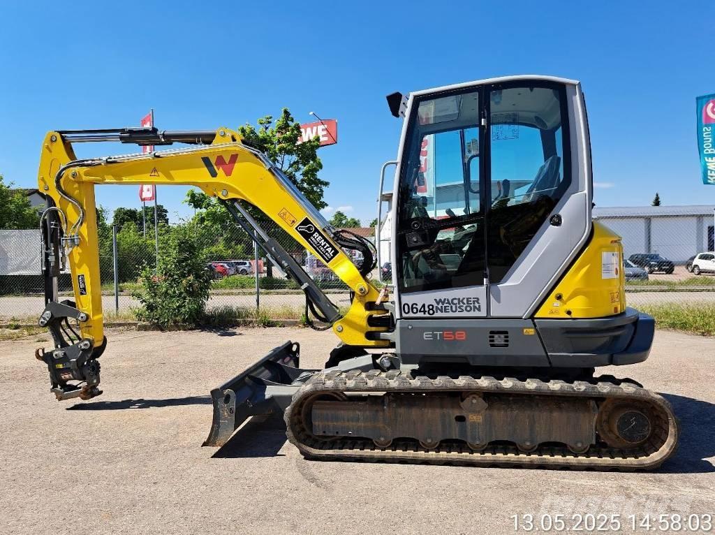 Wacker Neuson ET58 大型油圧ショベル12t以上（パワーショベル・ユンボ）