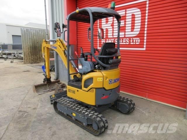 XCMG XE 18 E ミニ油圧ショベル 7t以下（ミニユンボ・ミニディガー）