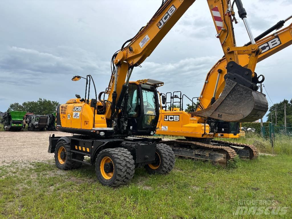 JCB JS 145 W ホイール式油圧ショベル（パワーショベル・ユンボ・バックホー）