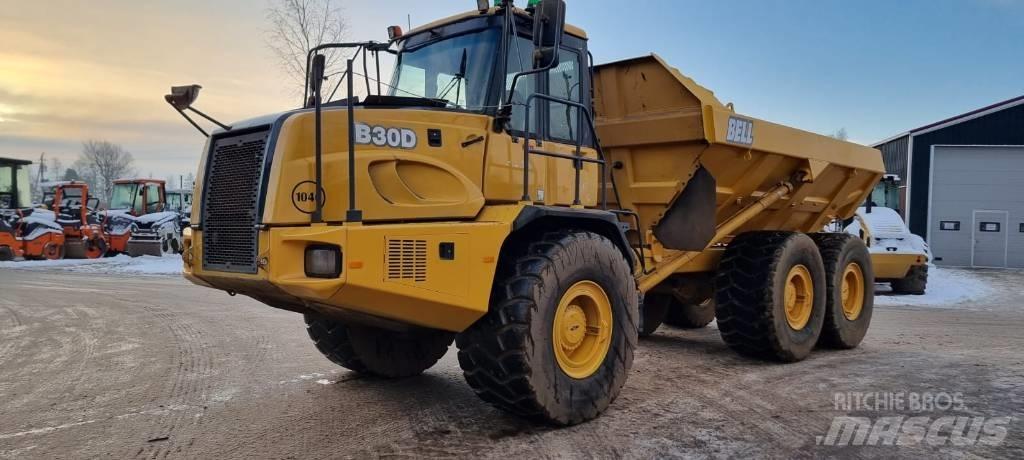 Bell B 30 D 6X6 アーティキュレート式ダンプトラック