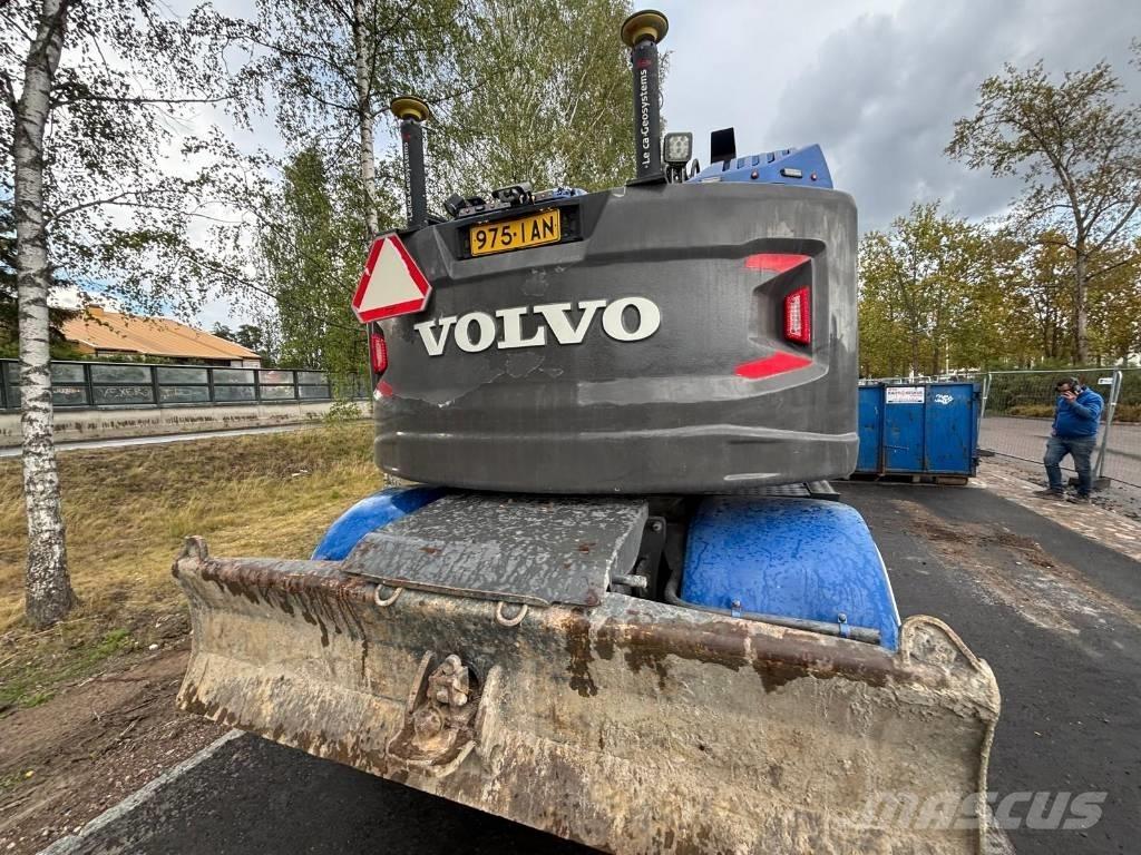 Volvo EWR 150 E ホイール式油圧ショベル（パワーショベル・ユンボ・バックホー）