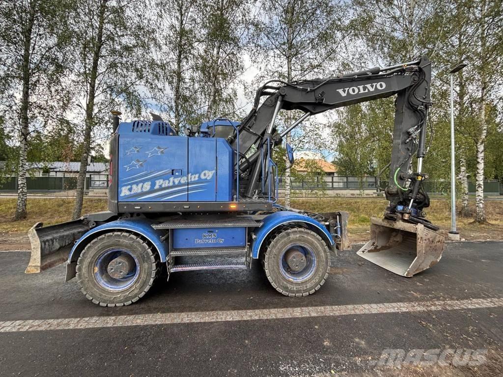 Volvo EWR 150 E ホイール式油圧ショベル（パワーショベル・ユンボ・バックホー）