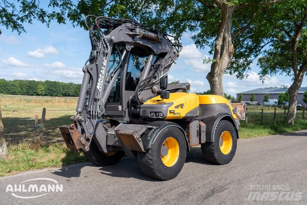 Mecalac 12 MTX ホイール式油圧ショベル（パワーショベル・ユンボ・バックホー）