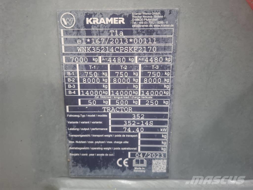 Kramer 8115 ホイールローダー・タイヤショベル