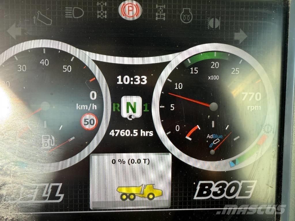 Bell B 30 E アーティキュレート式ダンプトラック