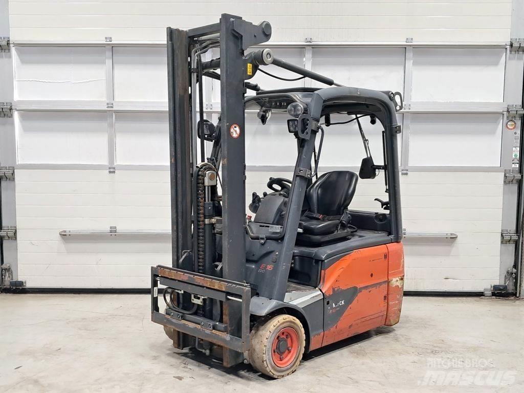 Linde E16-02 バッテリーフォークリフト
