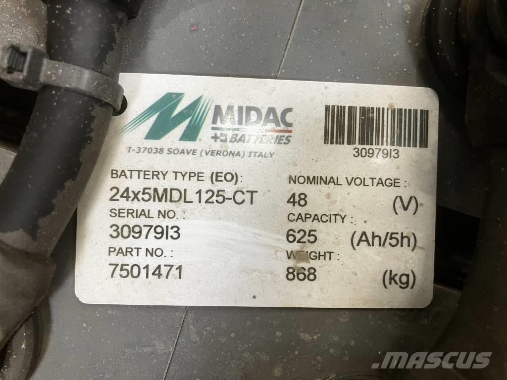 Toyota 8FBEK16T バッテリーフォークリフト