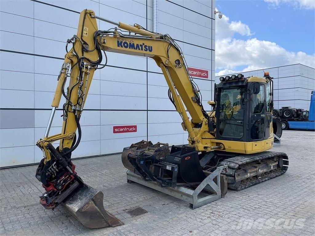 Komatsu PC88MR-10 ホイール式油圧ショベル（パワーショベル・ユンボ・バックホー）