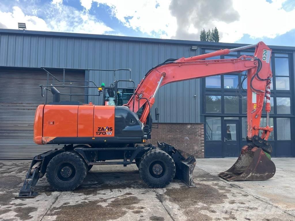 Hitachi ZW 170-5 ホイール式油圧ショベル（パワーショベル・ユンボ・バックホー）