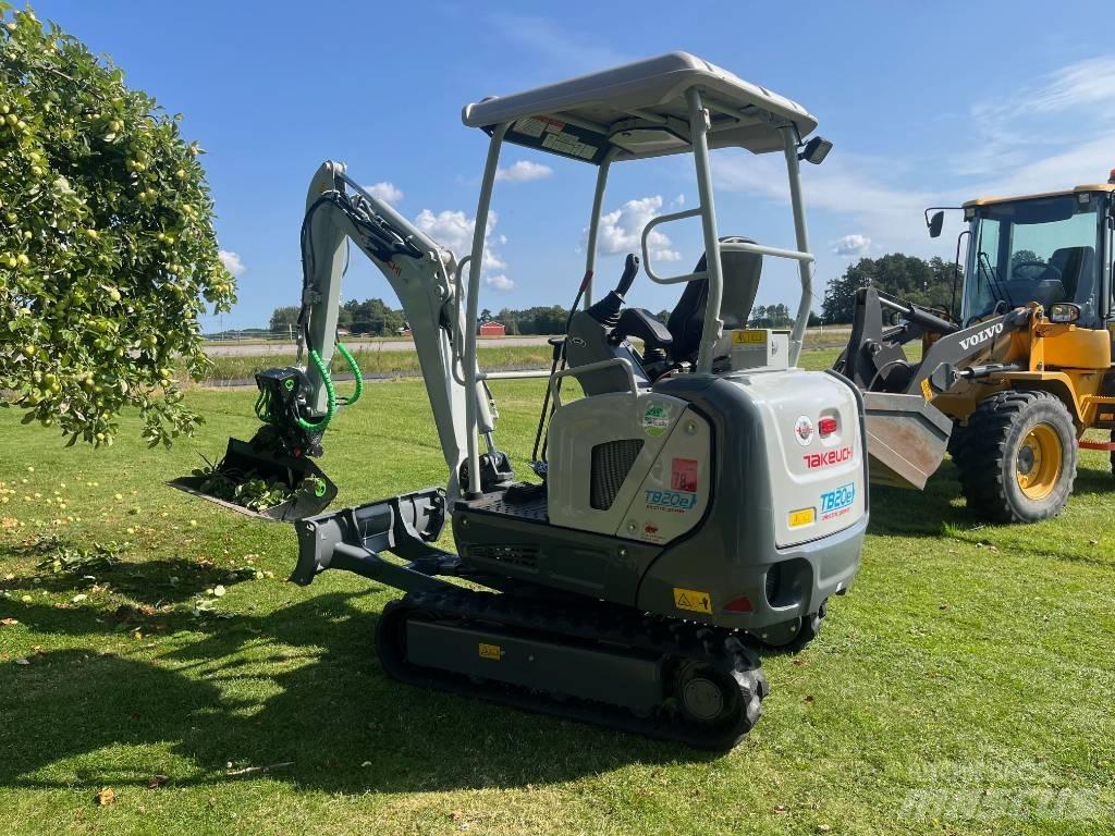 Takeuchi TB 20 E ミニ油圧ショベル 7t以下（ミニユンボ・ミニディガー）
