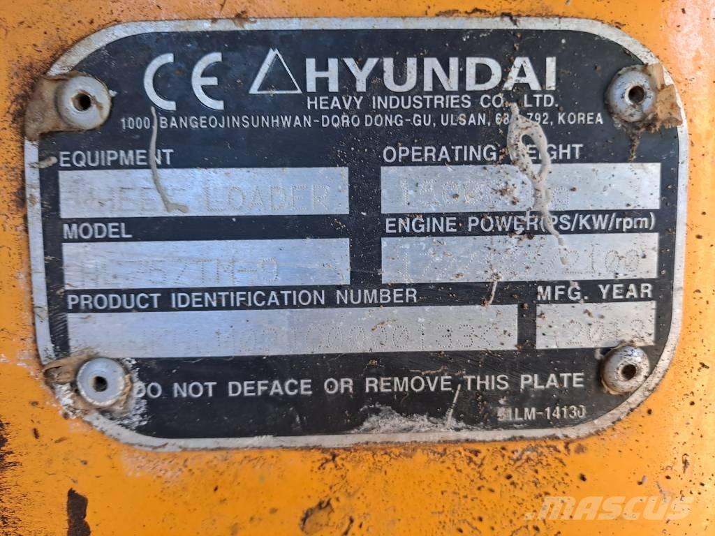 Hyundai HL 757 TM-9 ホイールローダー・タイヤショベル