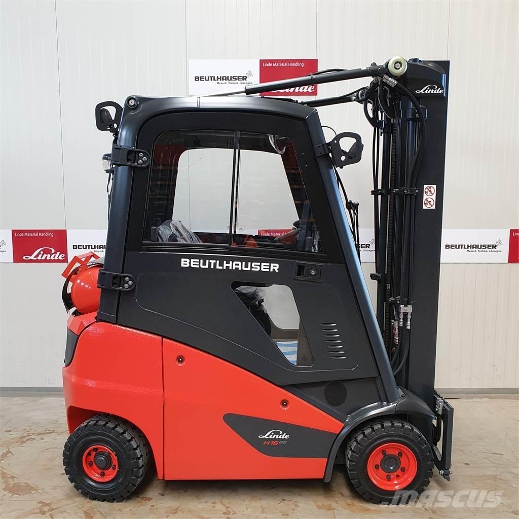 Linde H16T LPGフォークリフト