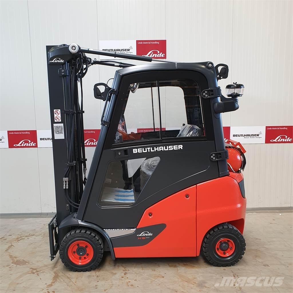 Linde H16T LPGフォークリフト