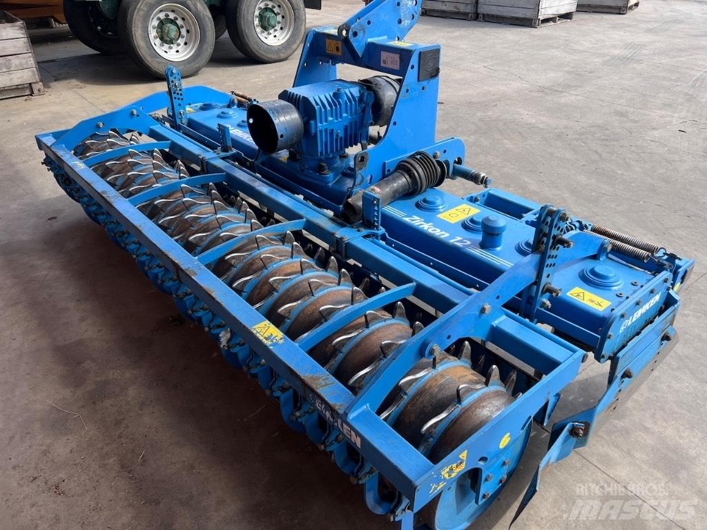Lemken Zirkon 12 パワーハローとロータリーハロー