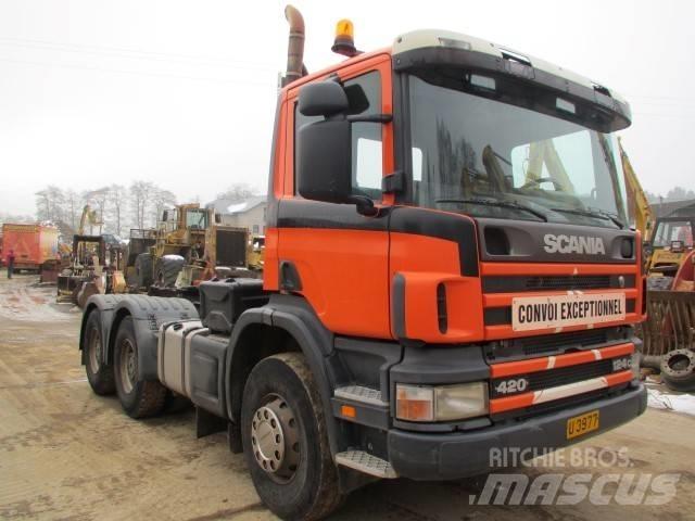 Scania 124 C 420 中古トラクターヘッド | トレーラーヘッド