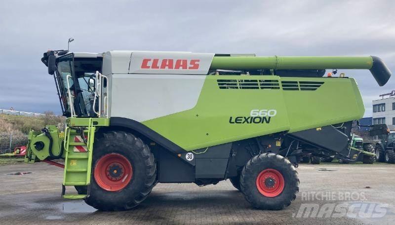 CLAAS LEXION 660 コンバイン