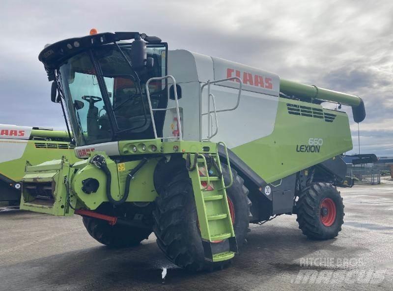 CLAAS LEXION 660 コンバイン