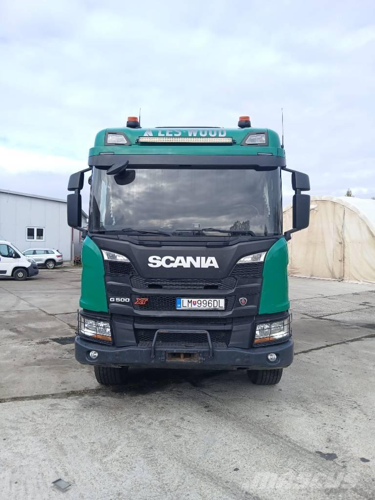 Scania G 500 XT 木材トラック