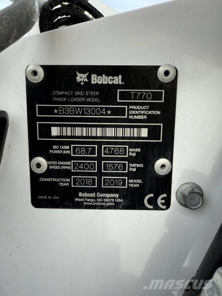 Bobcat T 770 クローラーローダー