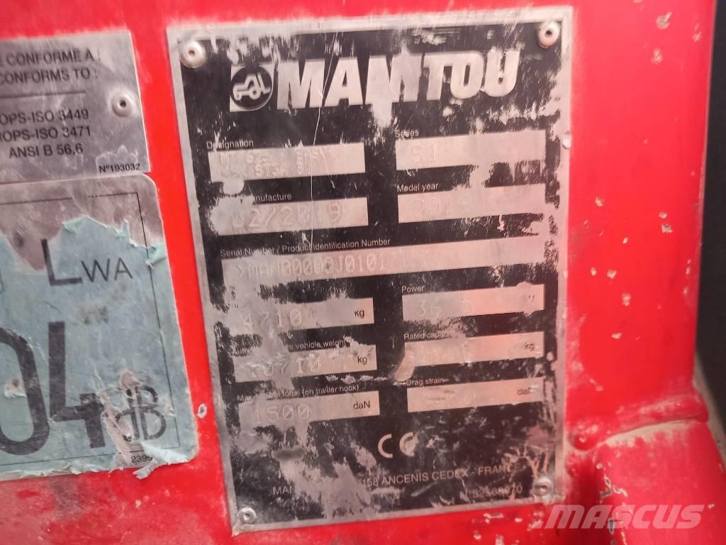 Manitou MT 625 テレスコーピックハンドラー