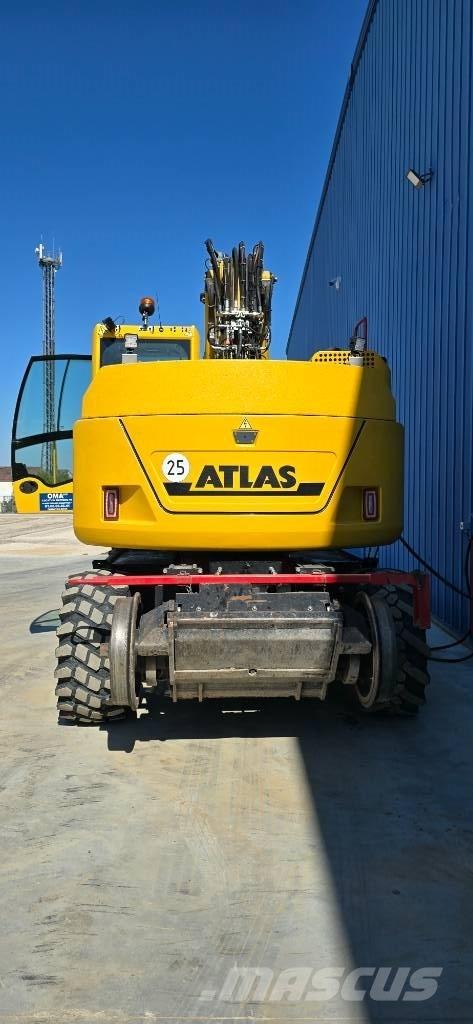 Atlas 1404 MZ ホイール式油圧ショベル（パワーショベル・ユンボ・バックホー）