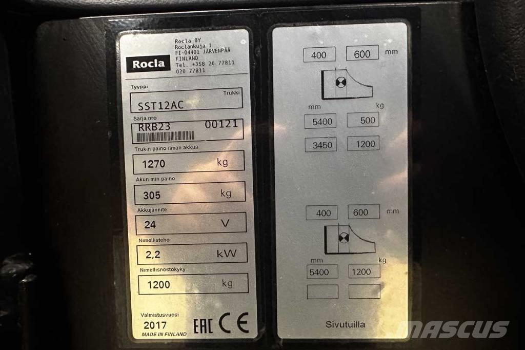 Rocla SST 12 AC 自走式スタッカー