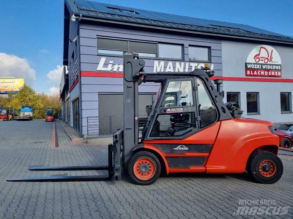 Linde H80T 1100 LPGフォークリフト
