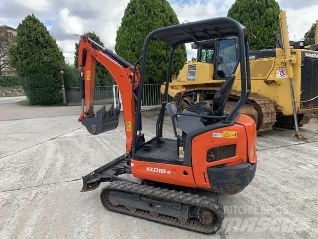 Kubota KX 018-4 ミニ油圧ショベル 7t以下（ミニユンボ・ミニディガー）
