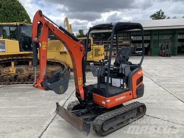 Kubota KX 018-4 ミニ油圧ショベル 7t以下（ミニユンボ・ミニディガー）