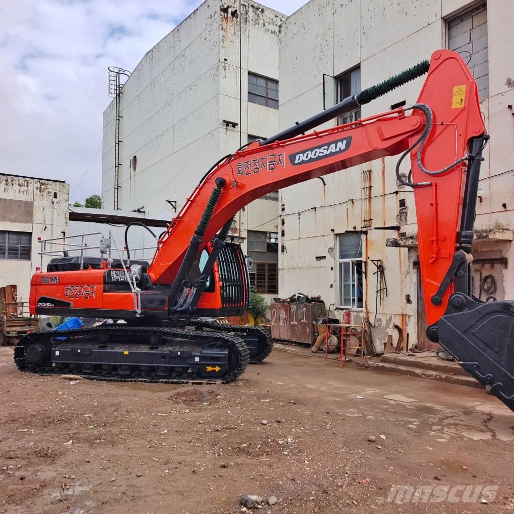 Doosan DX 340 大型油圧ショベル12t以上（パワーショベル・ユンボ）