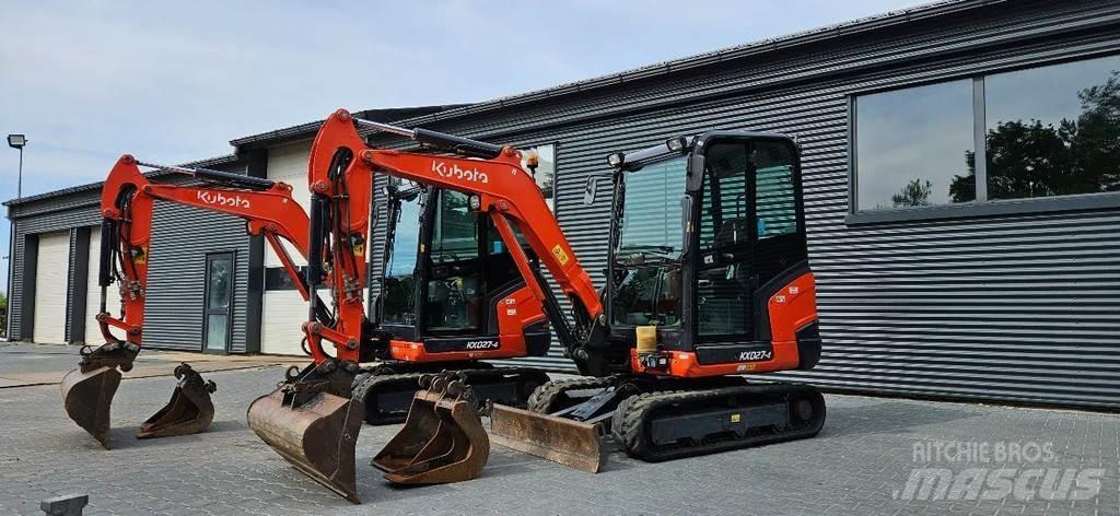 Kubota KX027-4 ミニ油圧ショベル 7t以下（ミニユンボ・ミニディガー）