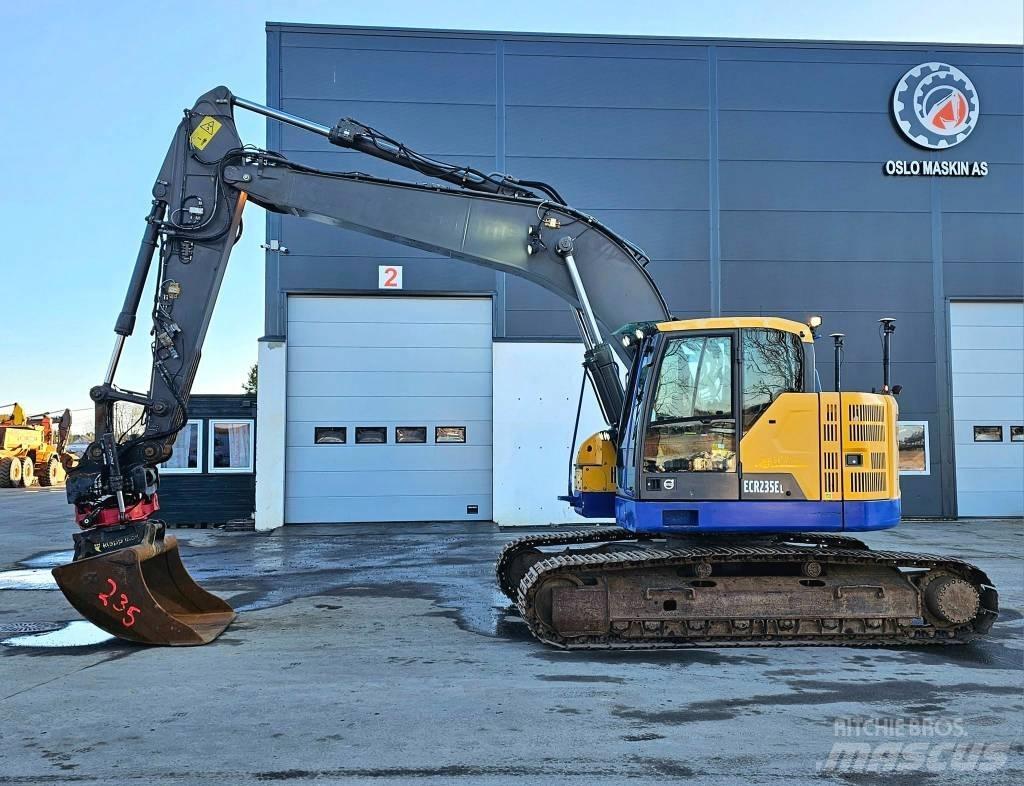 Volvo ECR 235 EL 大型油圧ショベル12t以上（パワーショベル・ユンボ）