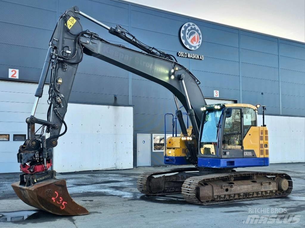 Volvo ECR 235 EL 大型油圧ショベル12t以上（パワーショベル・ユンボ）