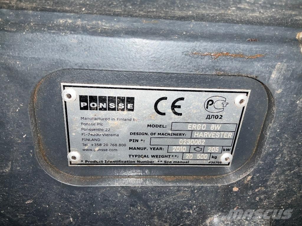 Ponsse ERGO 8W ハーベスター