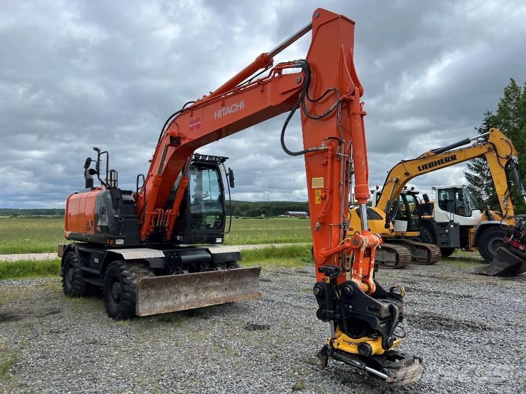 Hitachi ZX 170W-5B ホイール式油圧ショベル（パワーショベル・ユンボ・バックホー）