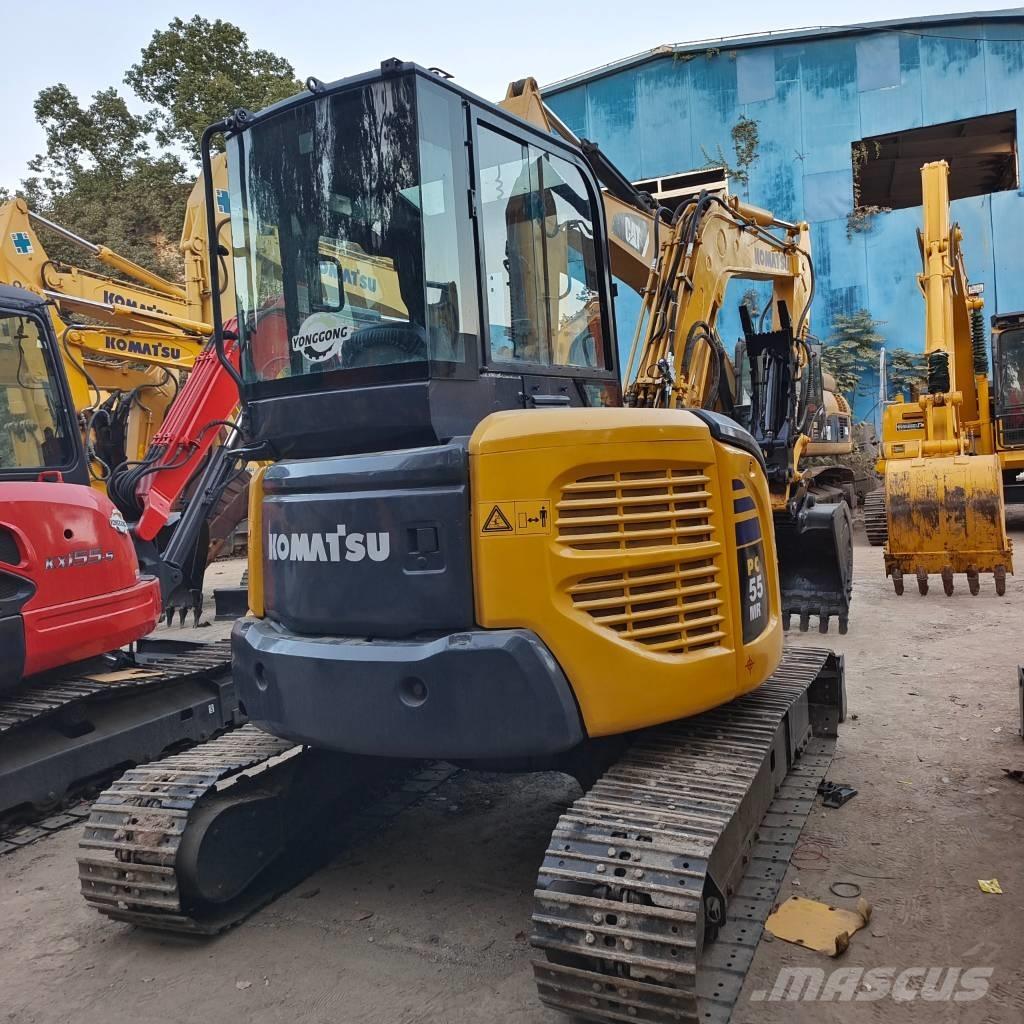 Komatsu PC 55 MR ミニ油圧ショベル 7t以下（ミニユンボ・ミニディガー）