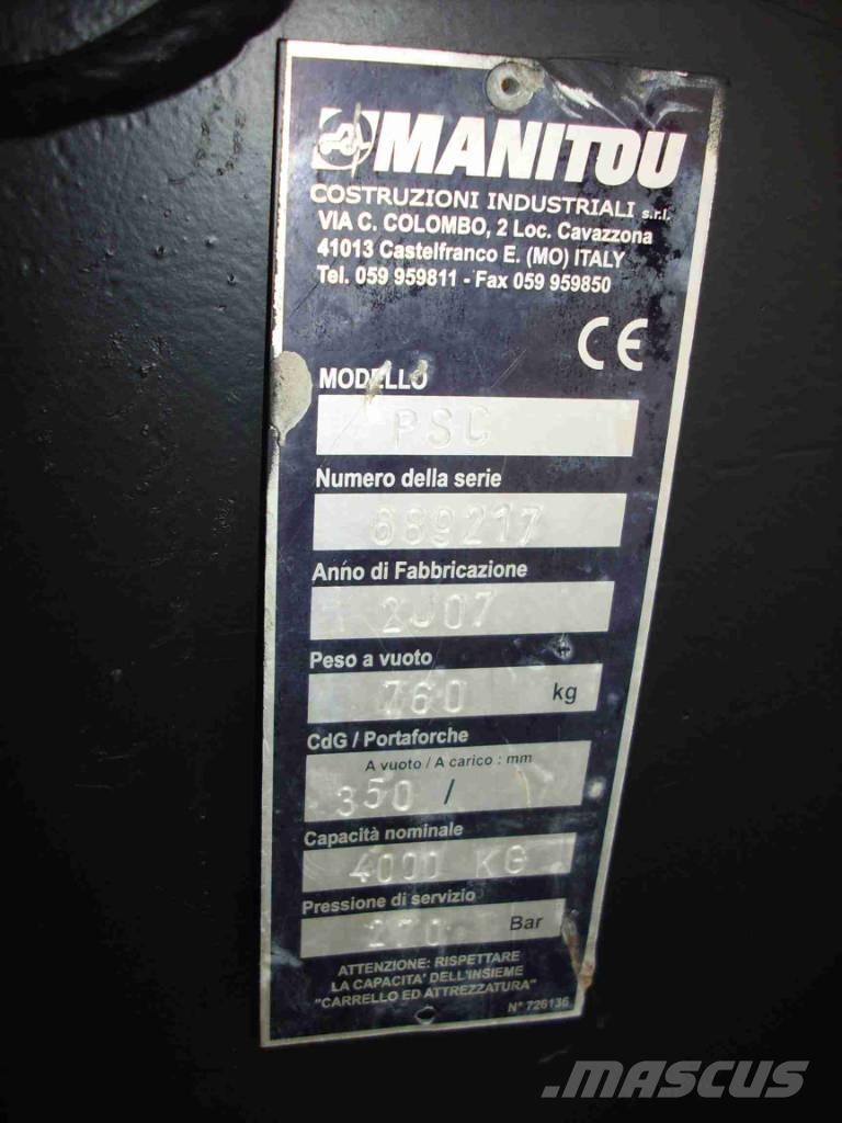 Manitou PSC4000 マテリアルハンドリング-その他