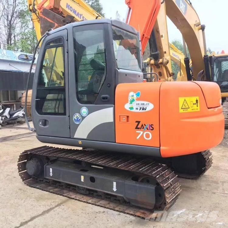 Hitachi zx70 中型油圧ショベル 7ｔ-12ｔ（ユンボ・パワーショベル・バックホー）