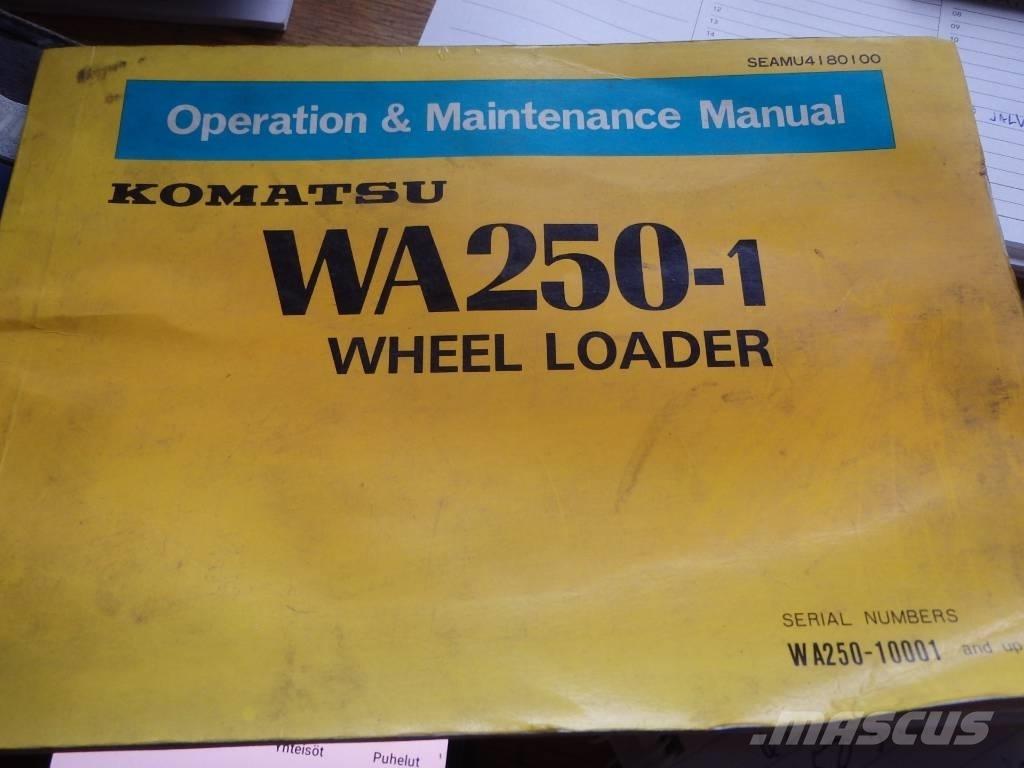 Komatsu WA 250-1 ホイールローダー・タイヤショベル