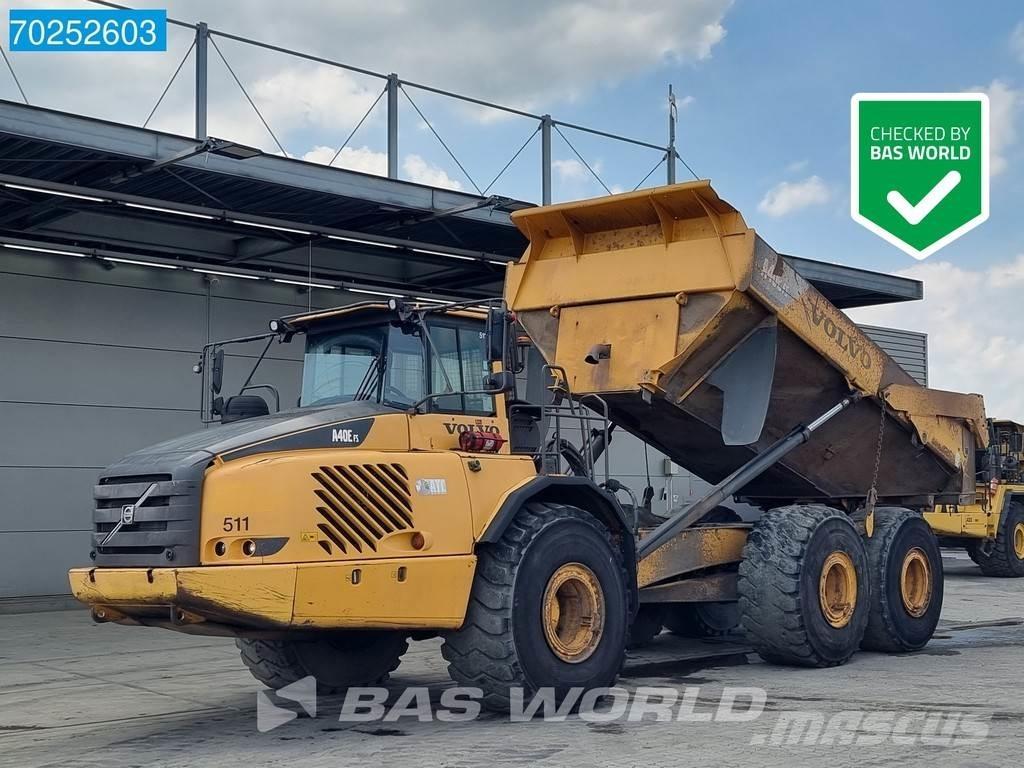 Volvo A40 E FS アーティキュレート式ダンプトラック