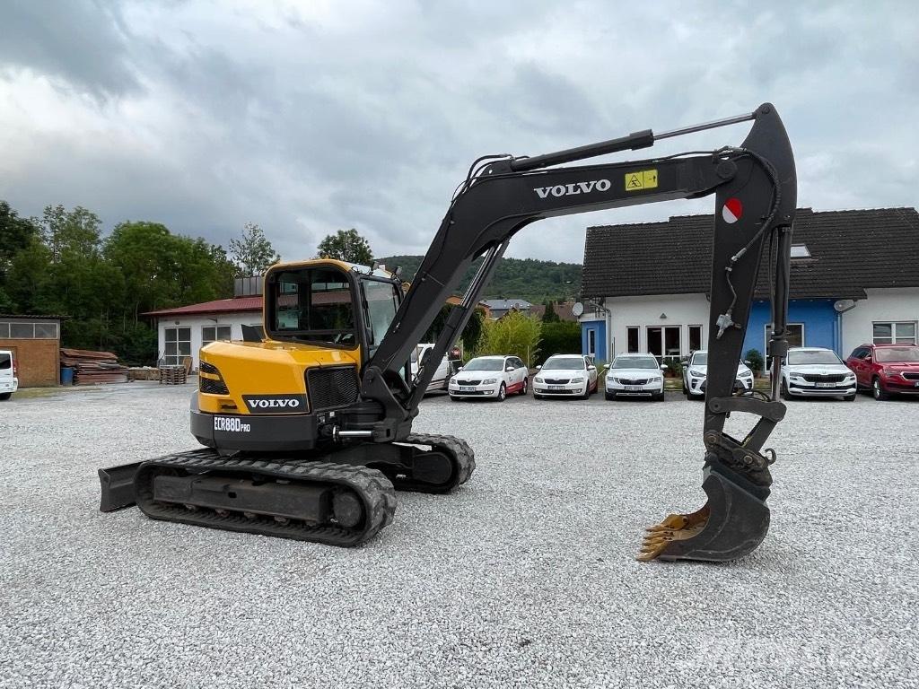 Volvo ECR88D 中型油圧ショベル 7ｔ-12ｔ（ユンボ・パワーショベル・バックホー）