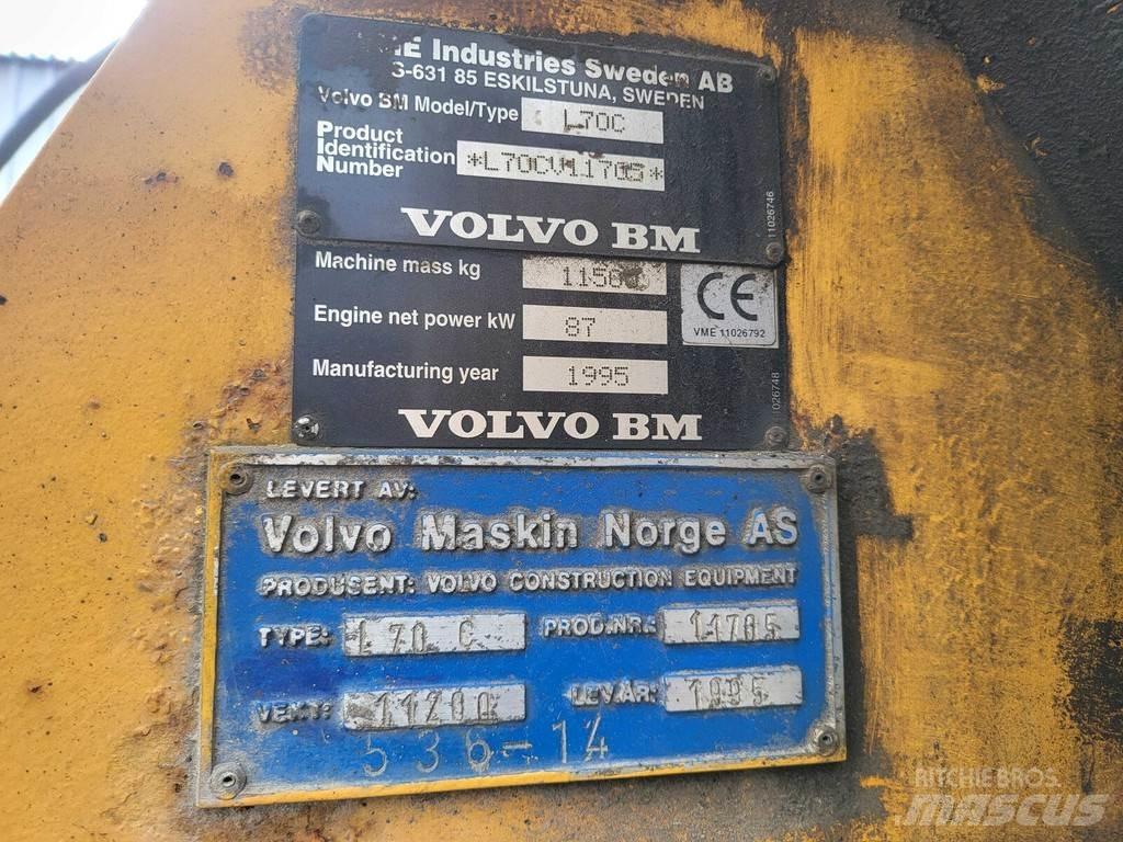Volvo BM L70C ホイールローダー・タイヤショベル