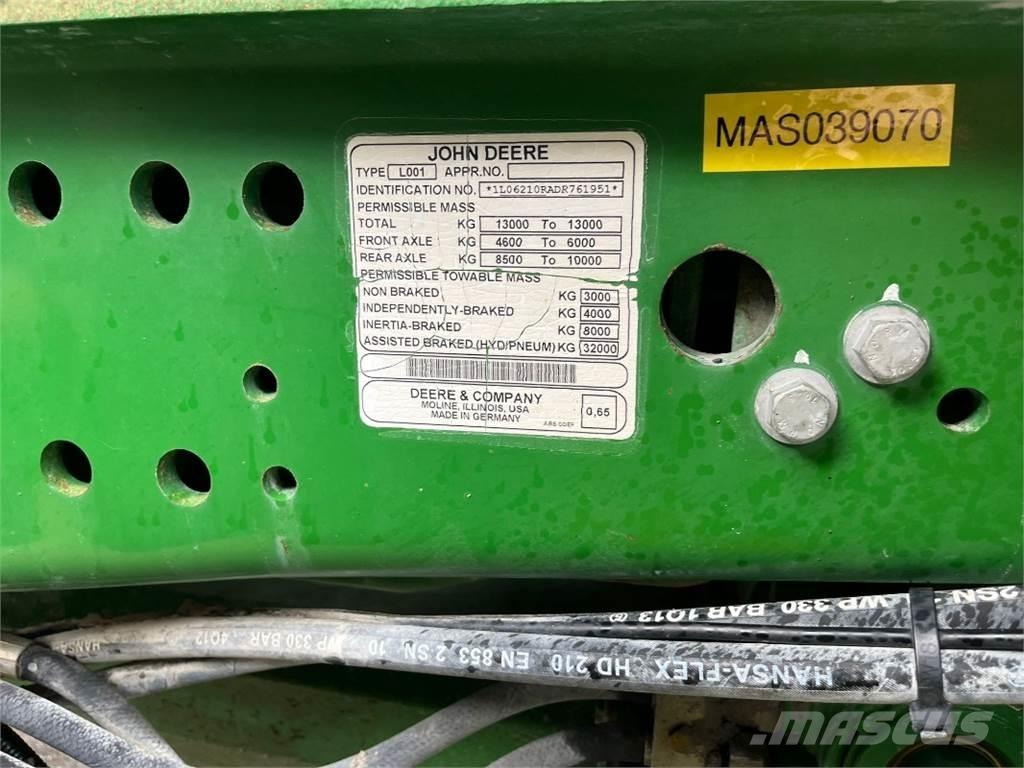 John Deere 6210R トラクター
