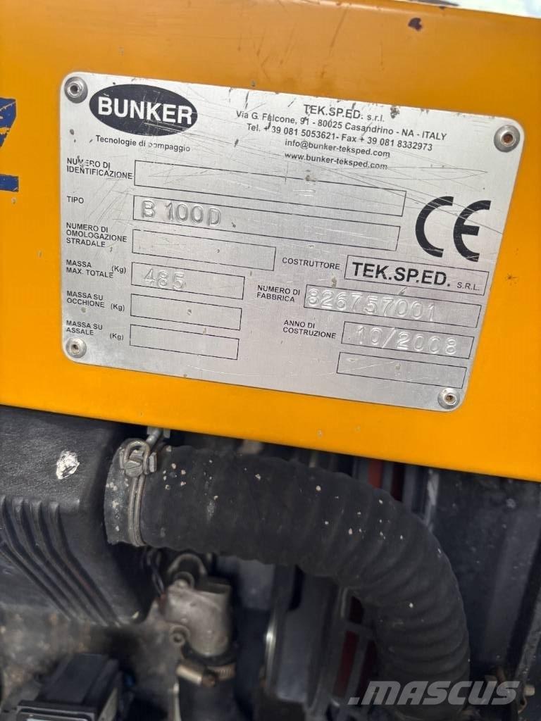  BUNKER B100D コンクリートポンプ車