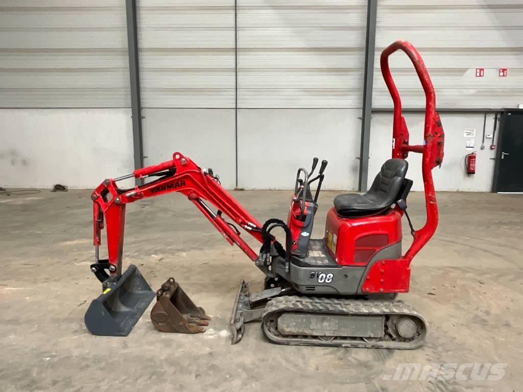 Yanmar SV 08-1 A ミニ油圧ショベル 7t以下（ミニユンボ・ミニディガー）