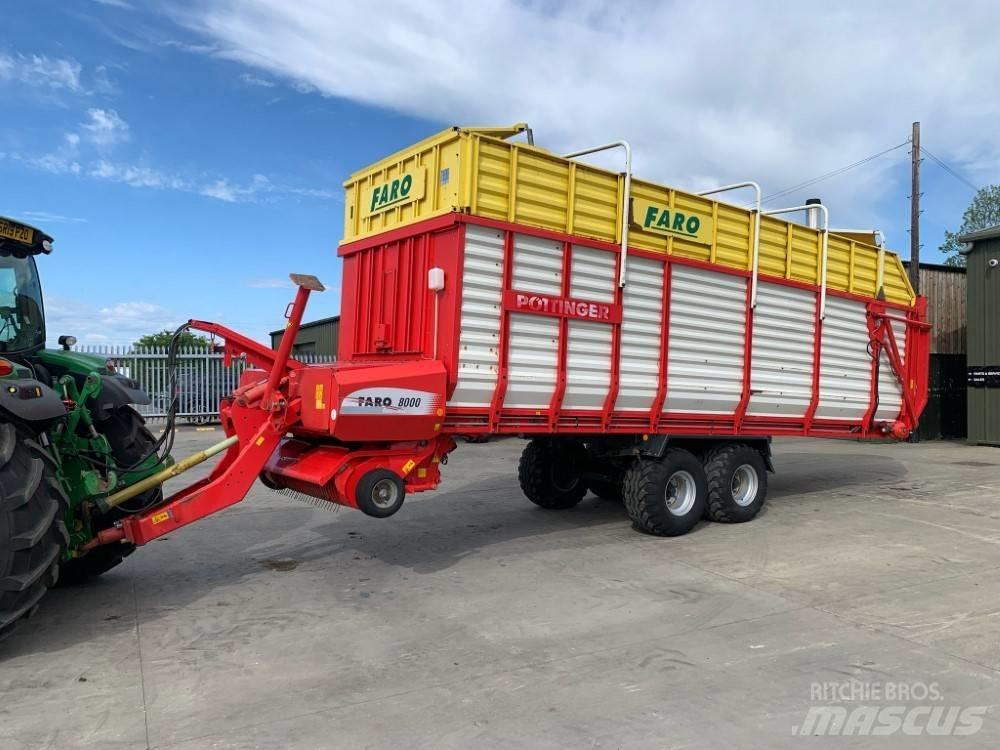 Pöttinger Faro 8000 セルフローディングトレーラー