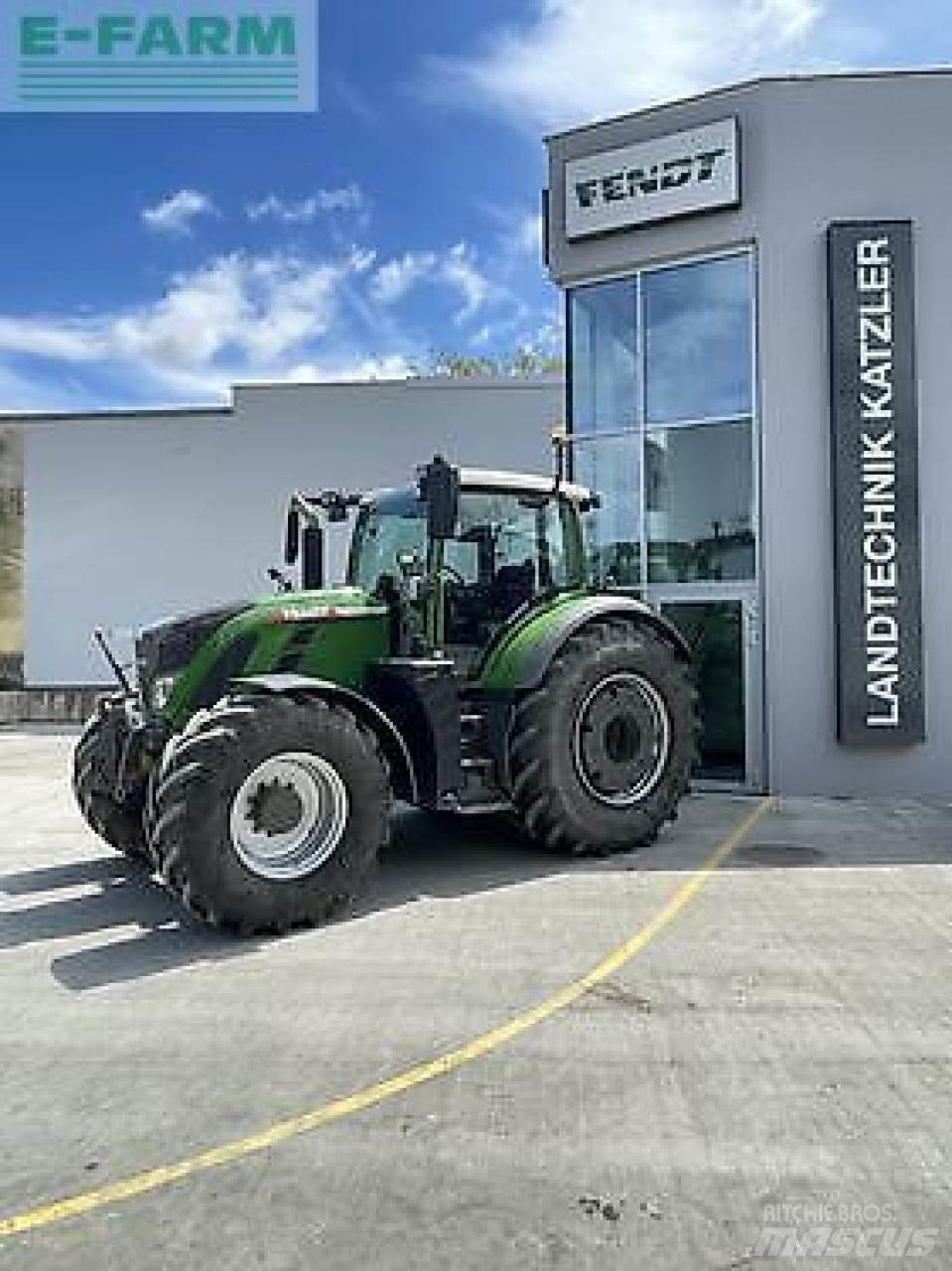 Fendt 724 vario トラクター