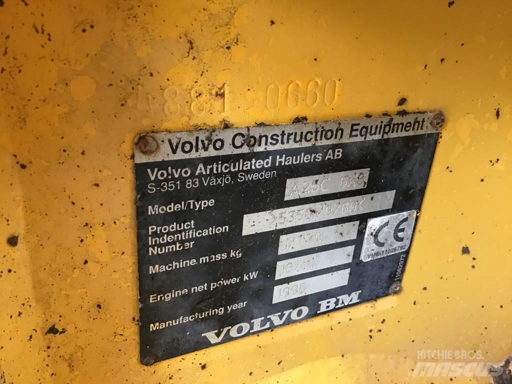 Volvo A 25 C アーティキュレート式ダンプトラック