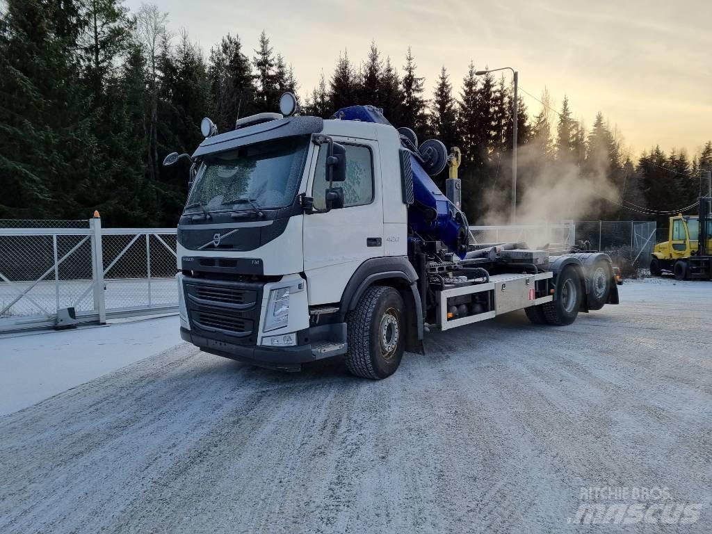Volvo FM 420 6x2*4 クレーントラック、ユニック車